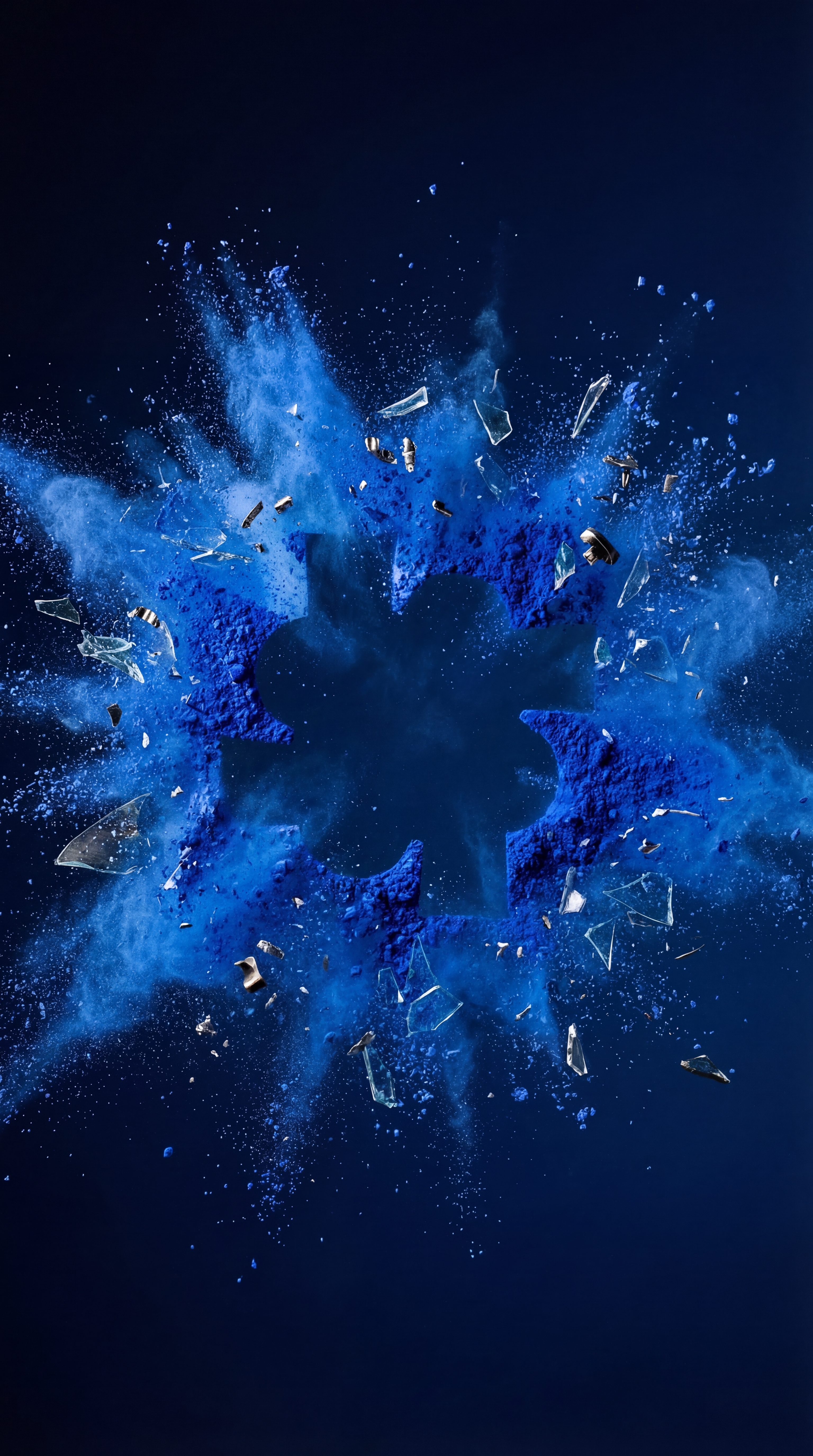 Studi.Blu creative explosion - design studio hero visual